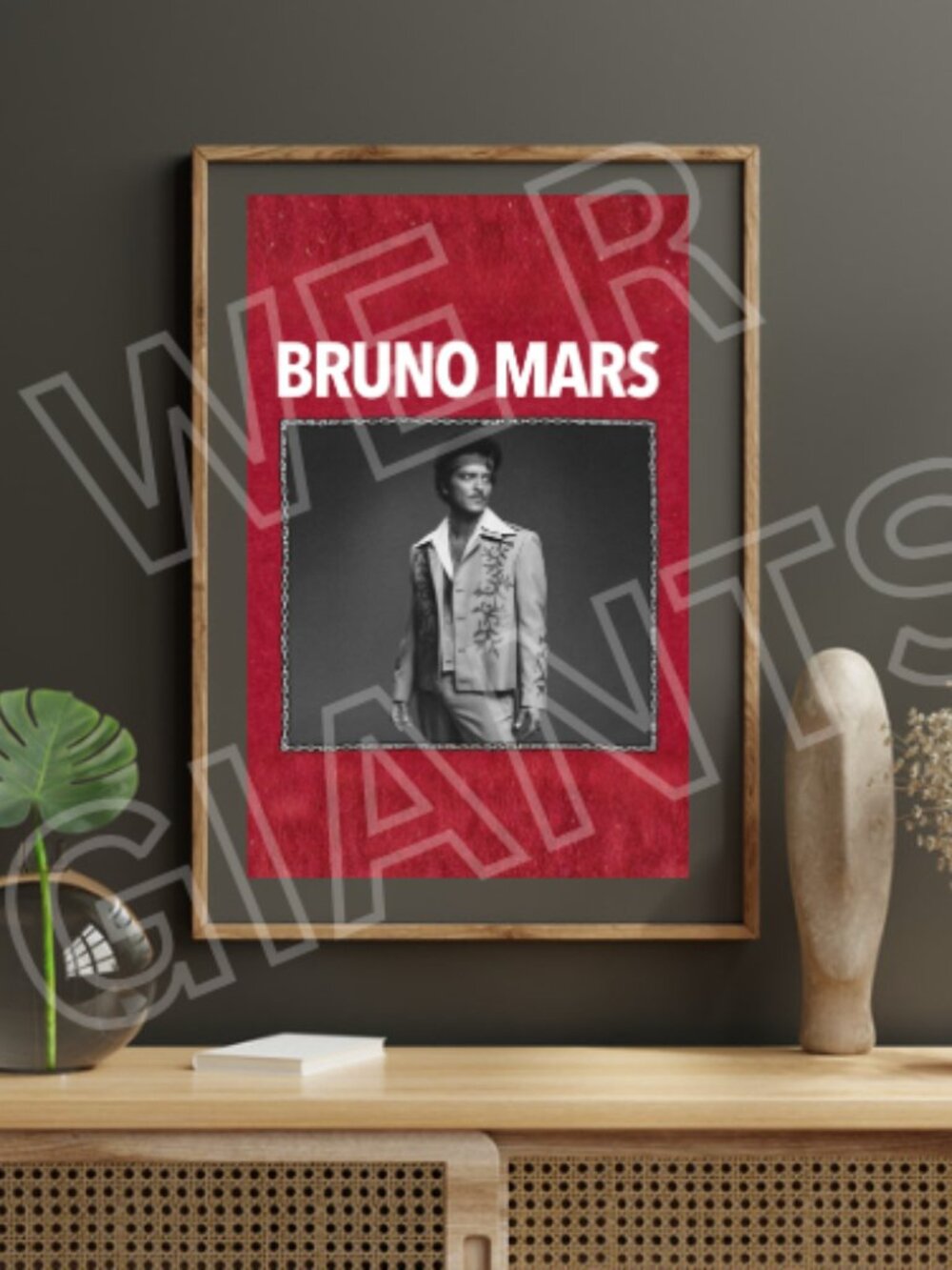 Bruno Mars The Romantic Tour 11x17 Art Poster